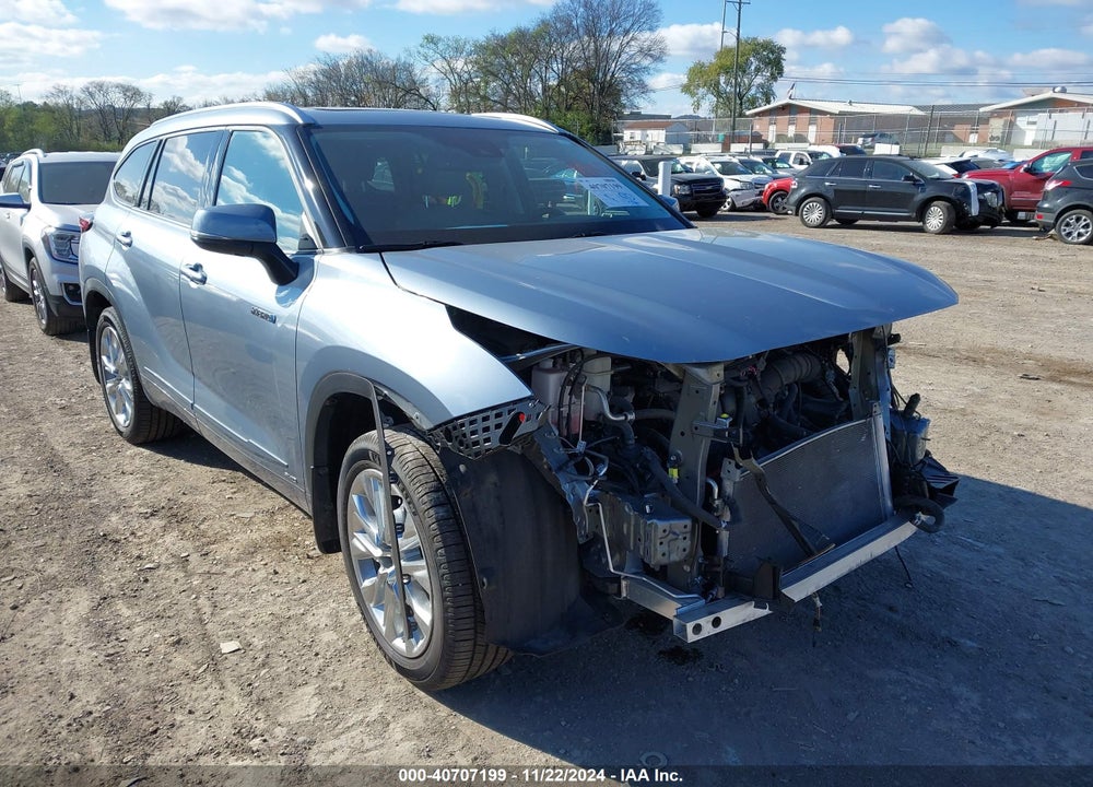 2021 TOYOTA HIGHLANDER HYBRID LIMITED VIN: 5TDXBRCH9MS059985