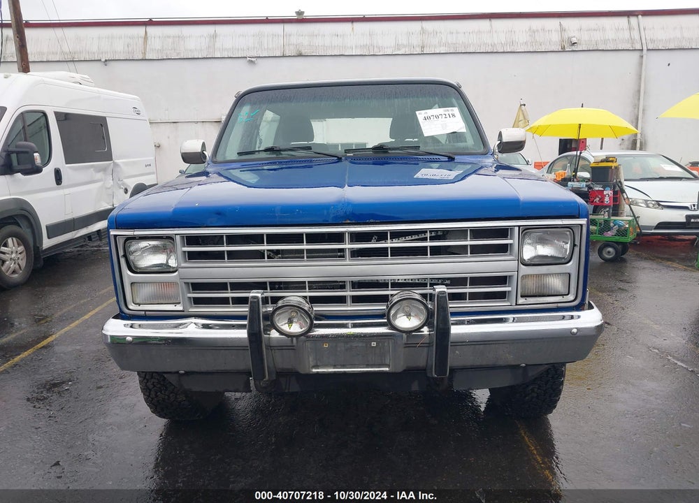 1988 CHEVROLET BLAZER V10 VIN: 1GNEV18K7JF150275
