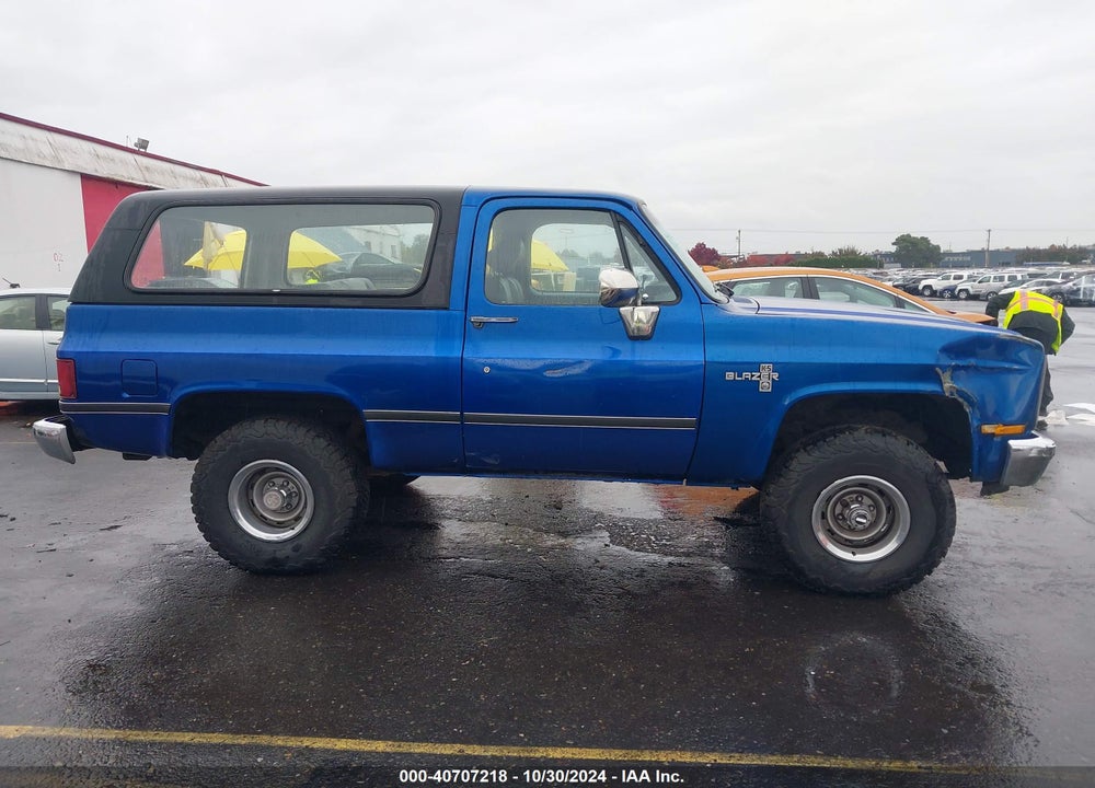 1988 CHEVROLET BLAZER V10 VIN: 1GNEV18K7JF150275