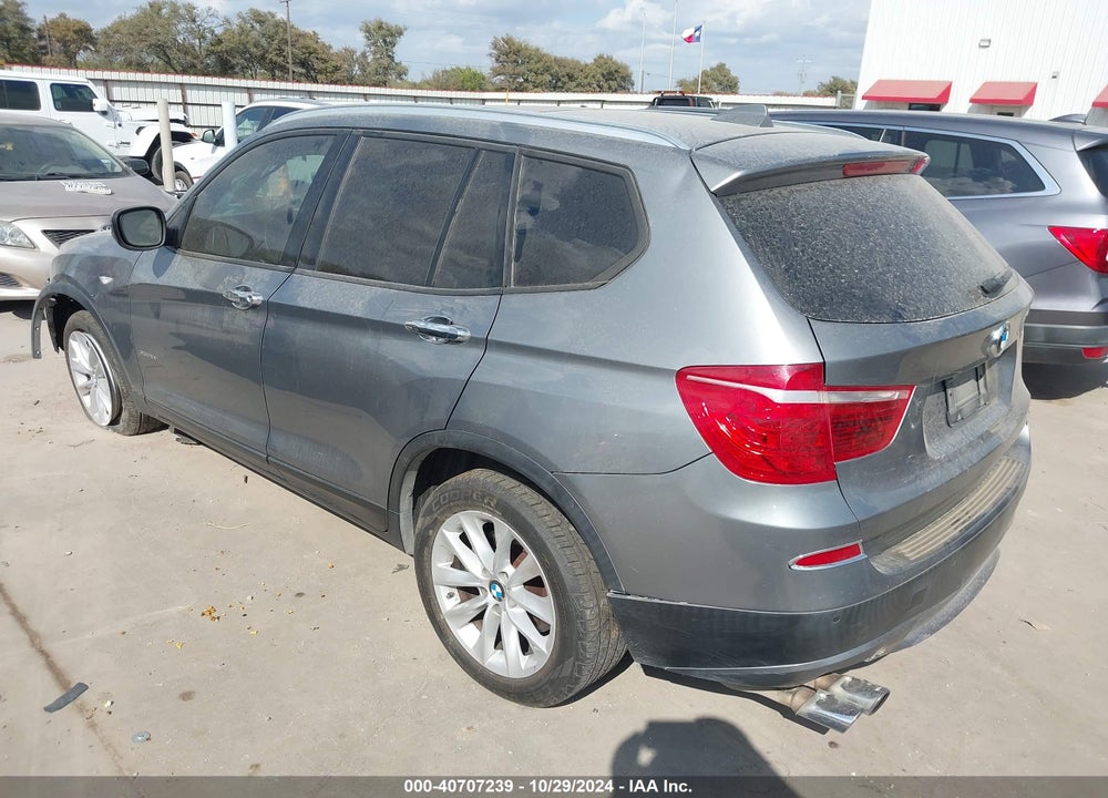 2013 BMW X3 XDRIVE28I VIN: 5UXWX9C51DL874684