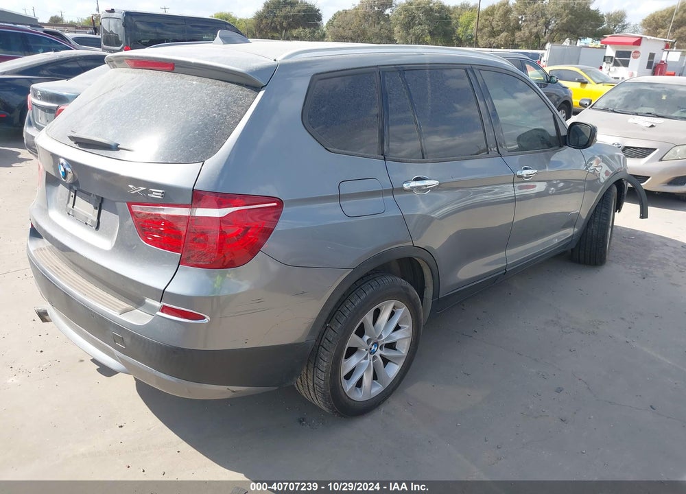 2013 BMW X3 XDRIVE28I VIN: 5UXWX9C51DL874684