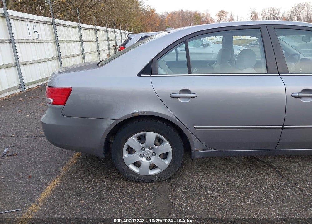 2008 HYUNDAI SONATA VIN: 5NPEC46C08H305678