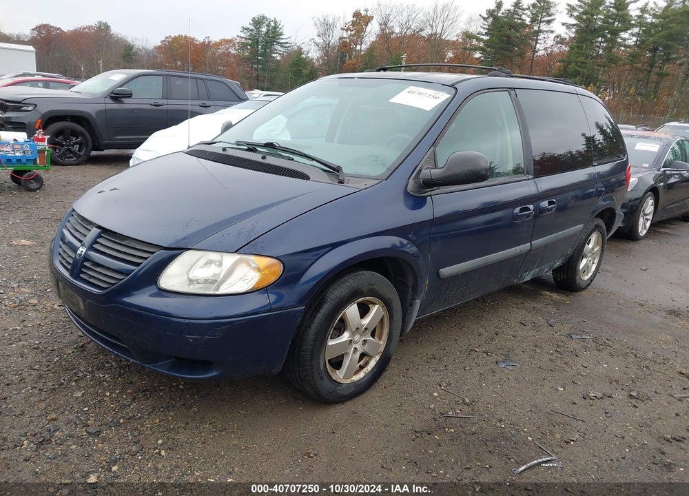 2006 DODGE CARAVAN SXT VIN: 1D4GP45R36B502123