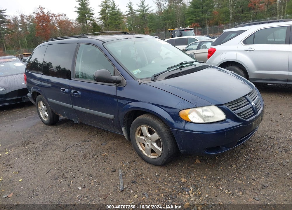 2006 DODGE CARAVAN SXT VIN: 1D4GP45R36B502123