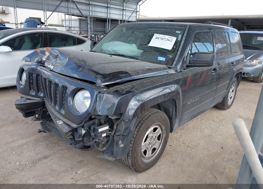 2016 JEEP PATRIOT SPORT VIN: 1C4NJPBA1GD575583