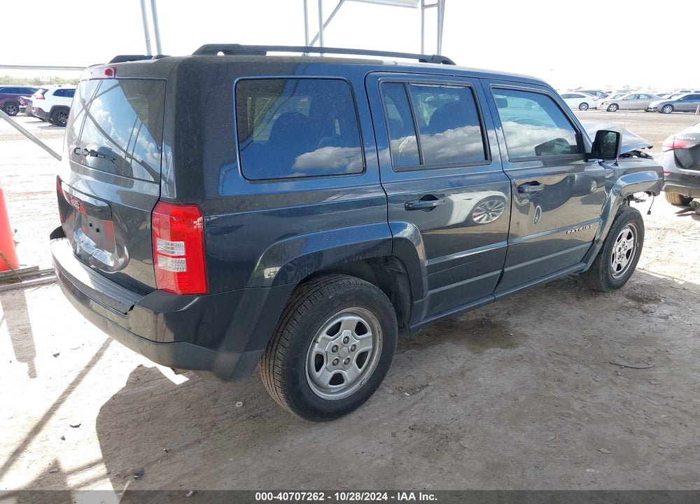 2016 JEEP PATRIOT SPORT VIN: 1C4NJPBA1GD575583