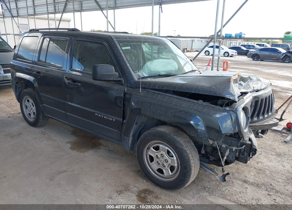2016 JEEP PATRIOT SPORT VIN: 1C4NJPBA1GD575583