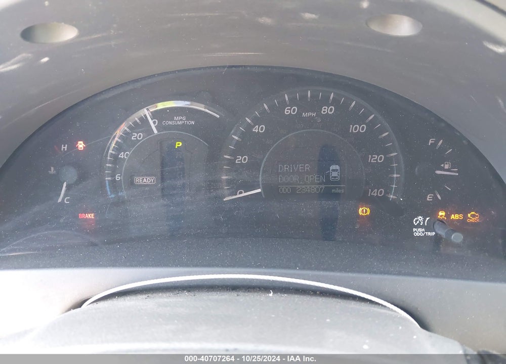 2007 TOYOTA CAMRY HYBRID VIN: 4T1BB46KX7U027563