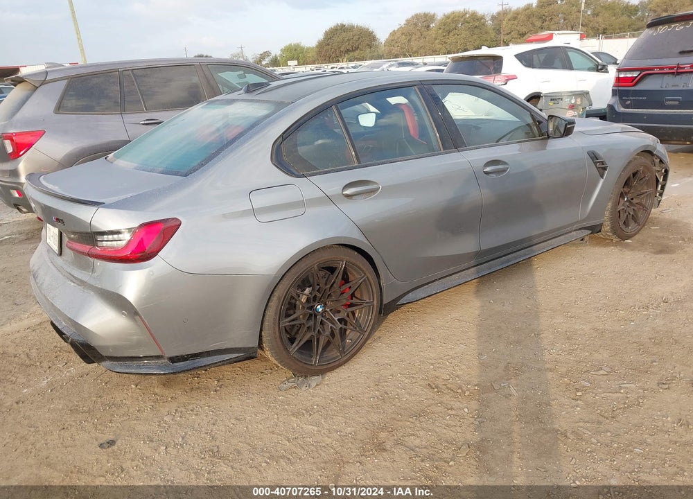 2024 BMW M3 COMPETITION XDRIVE VIN: WBS43AY02RFR84869