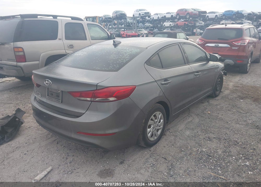 2018 HYUNDAI ELANTRA SE VIN: 5NPD74LF5JH392773
