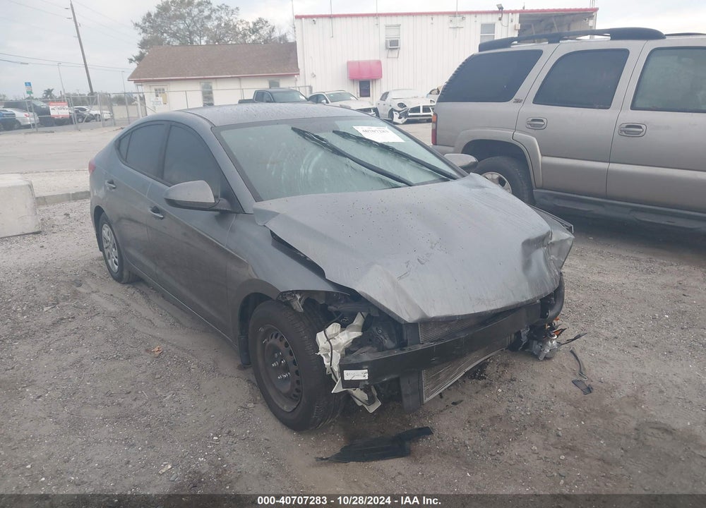 2018 HYUNDAI ELANTRA SE VIN: 5NPD74LF5JH392773