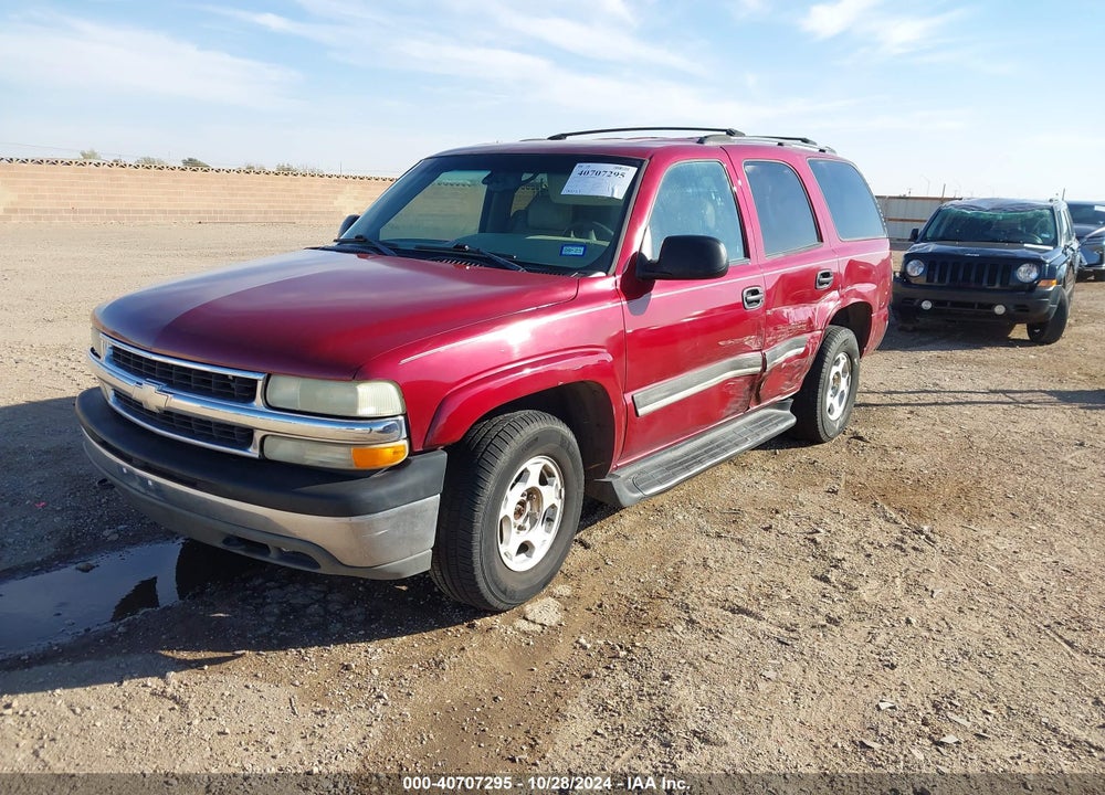 2004 CHEVROLET TAHOE LS VIN: 1GNEK13Z14R211572