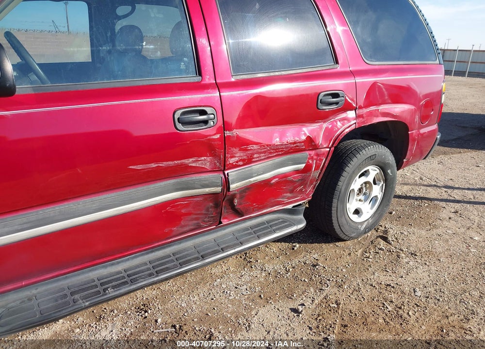2004 CHEVROLET TAHOE LS VIN: 1GNEK13Z14R211572