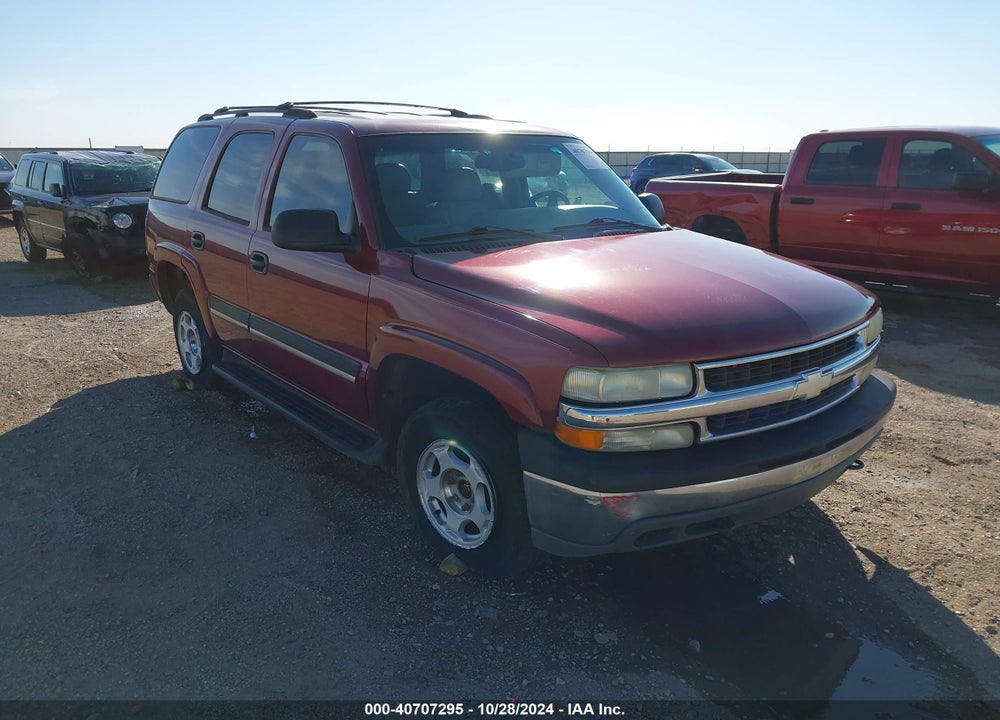 2004 CHEVROLET TAHOE LS VIN: 1GNEK13Z14R211572