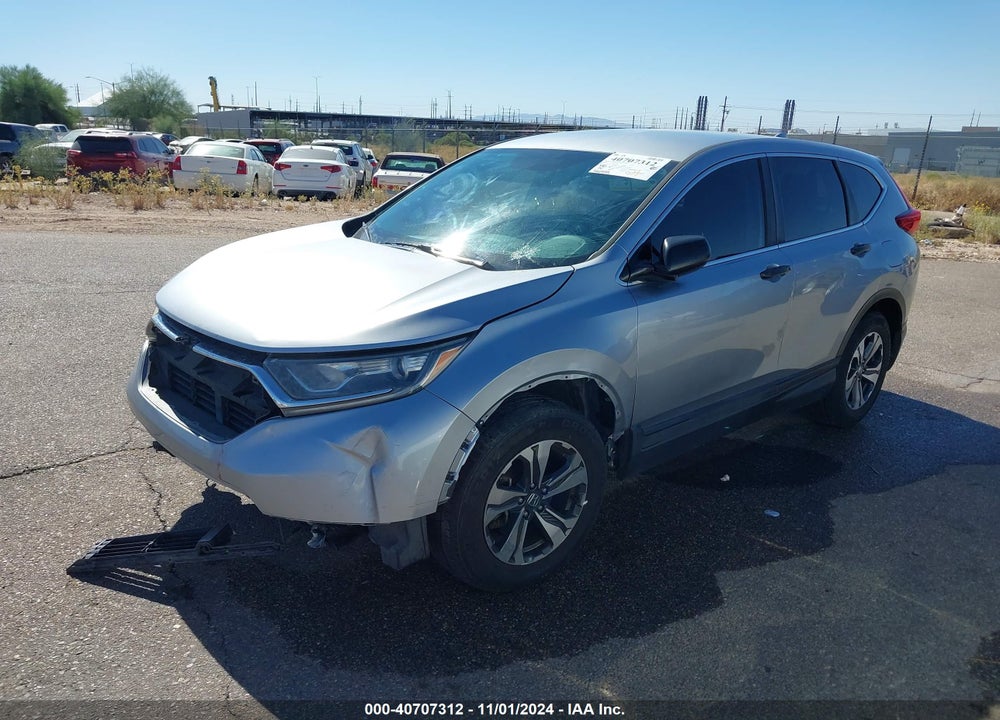 2018 HONDA CR-V LX VIN: 2HKRW5H38JH407960