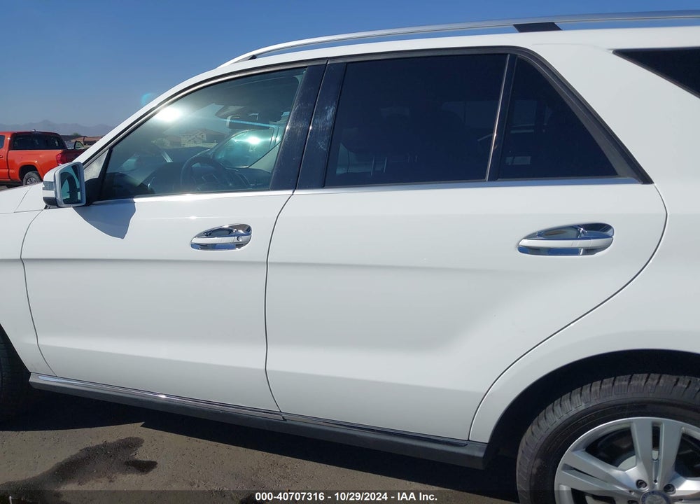 2014 MERCEDES-BENZ ML 350 4MATIC VIN: 4JGDA5HB0EA357953