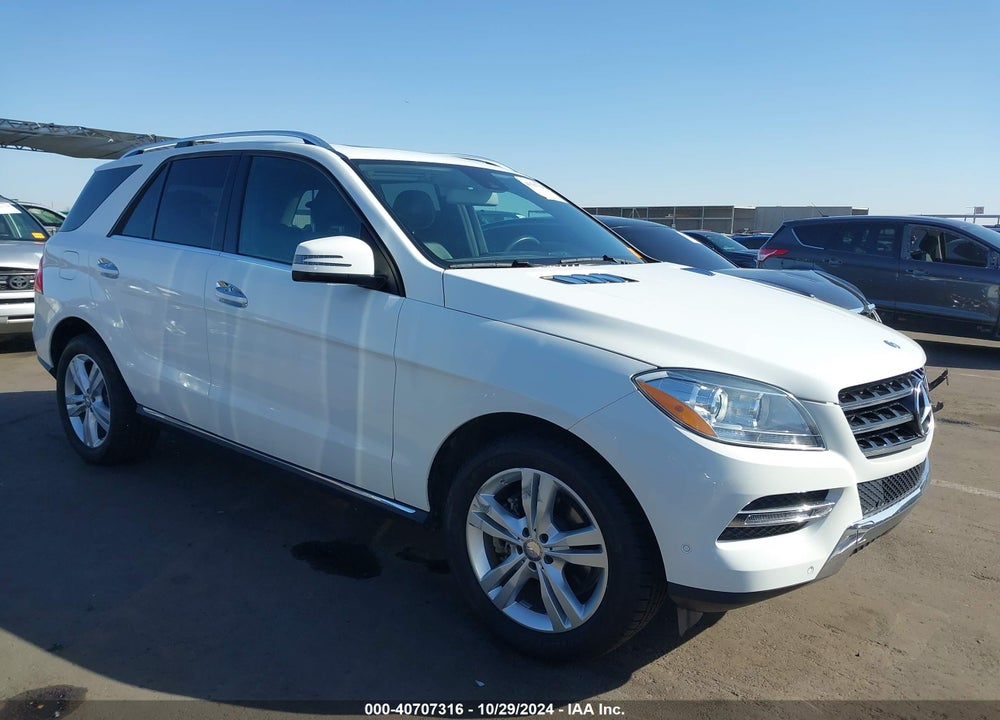 2014 MERCEDES-BENZ ML 350 4MATIC VIN: 4JGDA5HB0EA357953