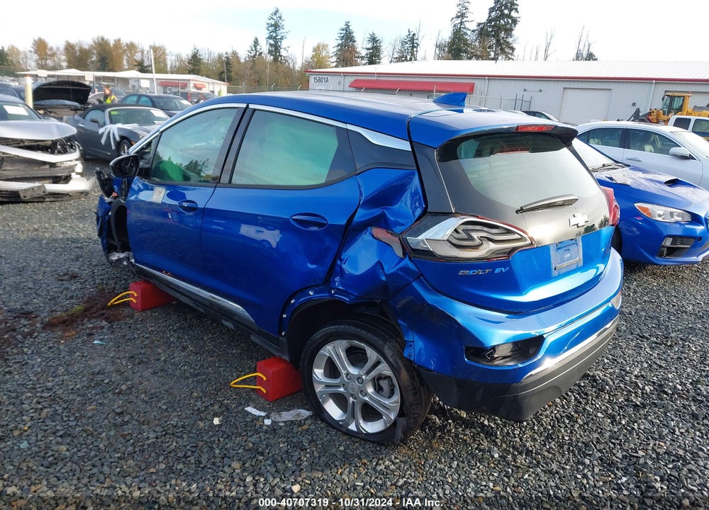 2020 CHEVROLET BOLT EV FWD LT VIN: 1G1FY6S04L4123731