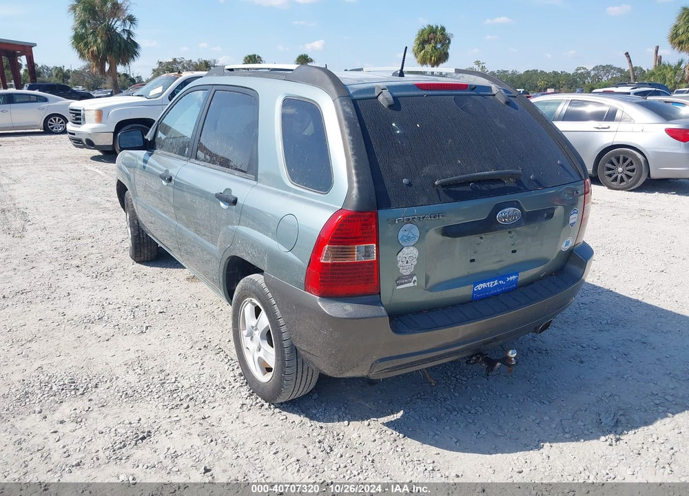 2006 KIA SPORTAGE LX VIN: KNDJF724967264409
