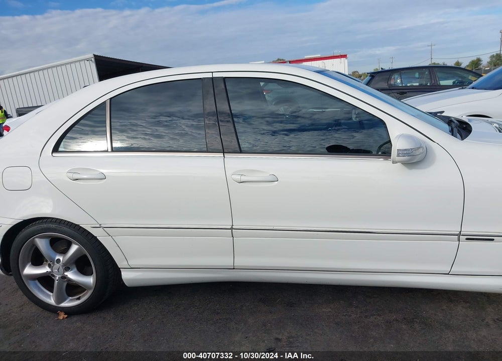 2006 MERCEDES-BENZ C 230 SPORT VIN: WDBRF52H76A889371