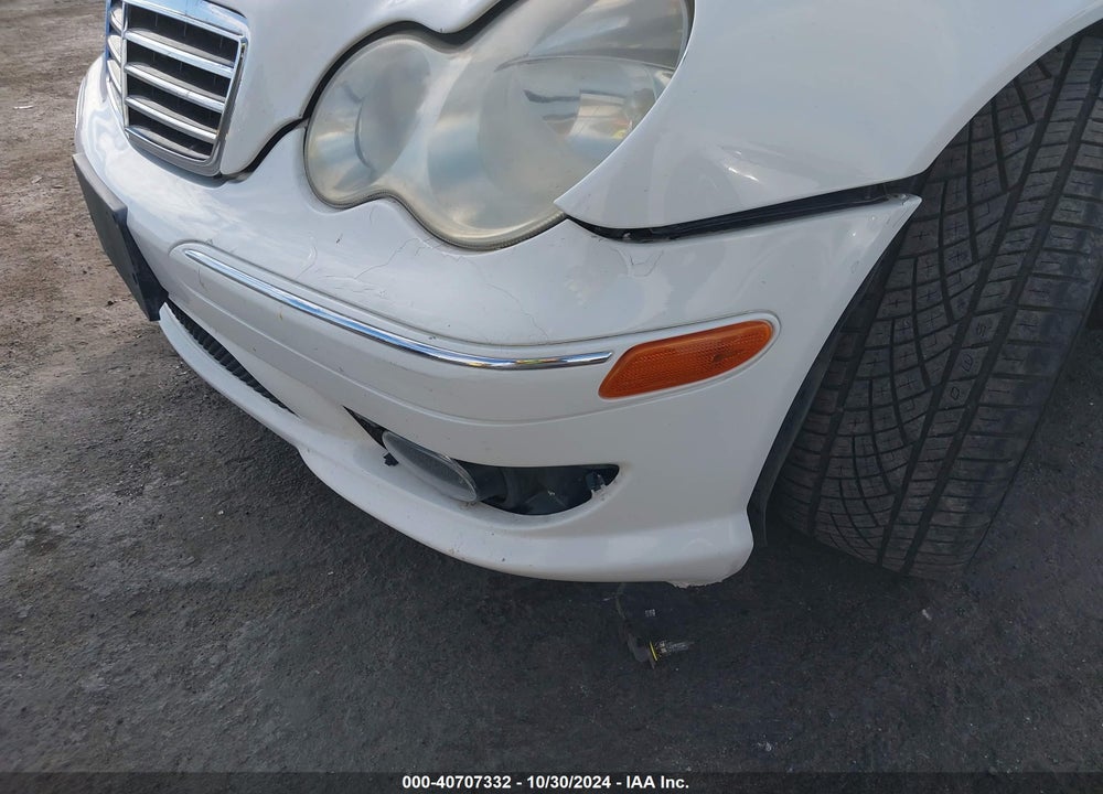 2006 MERCEDES-BENZ C 230 SPORT VIN: WDBRF52H76A889371