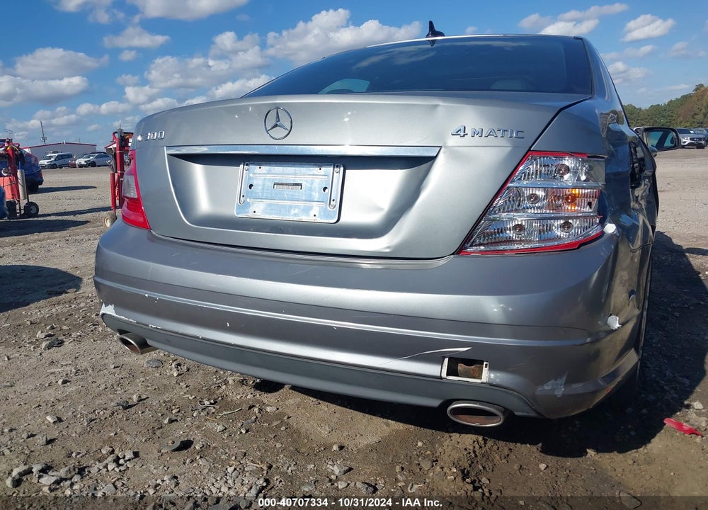 2008 MERCEDES-BENZ C 300 LUXURY 4MATIC/SPORT 4MATIC VIN: WDDGF81XX8F063449
