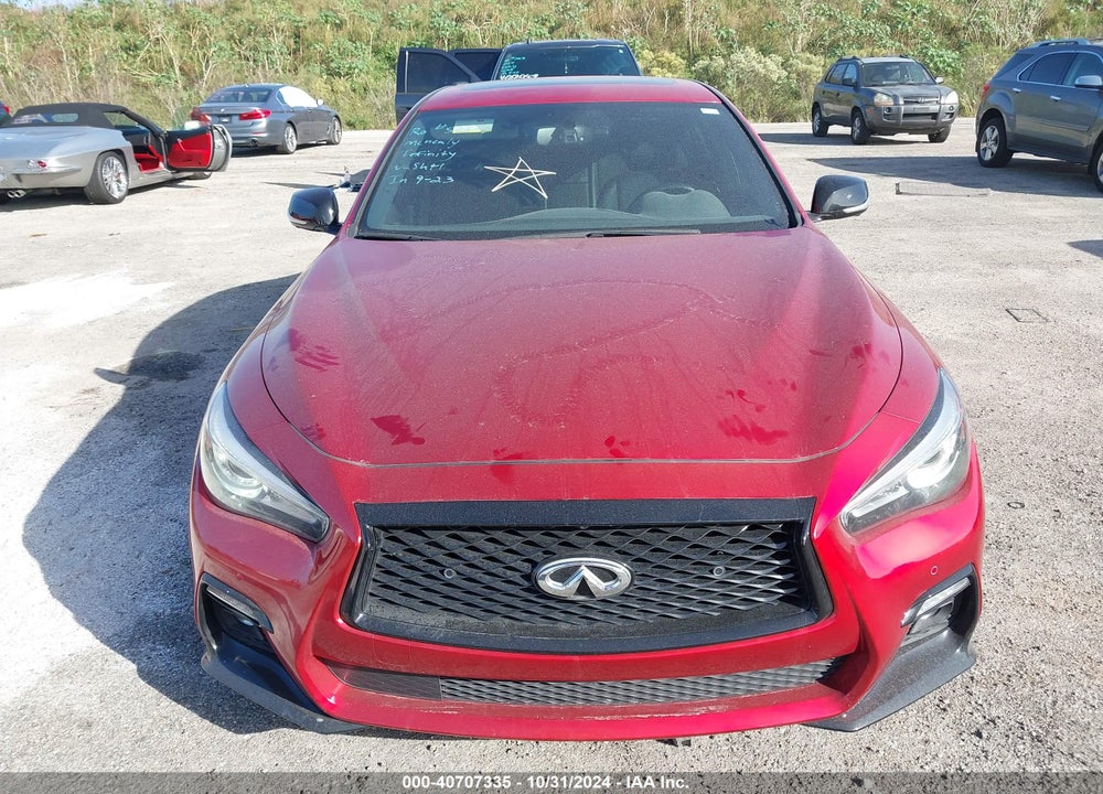 2023 INFINITI Q50 RED SPORT 400 VIN: JN1FV7DP8PM570068