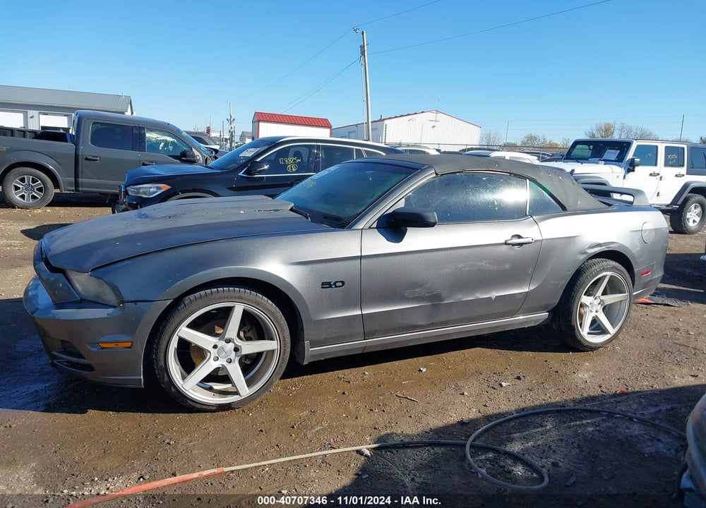 2013 FORD MUSTANG V6 VIN: 1ZVBP8EM4D5234419