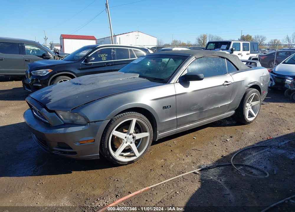 2013 FORD MUSTANG V6 VIN: 1ZVBP8EM4D5234419