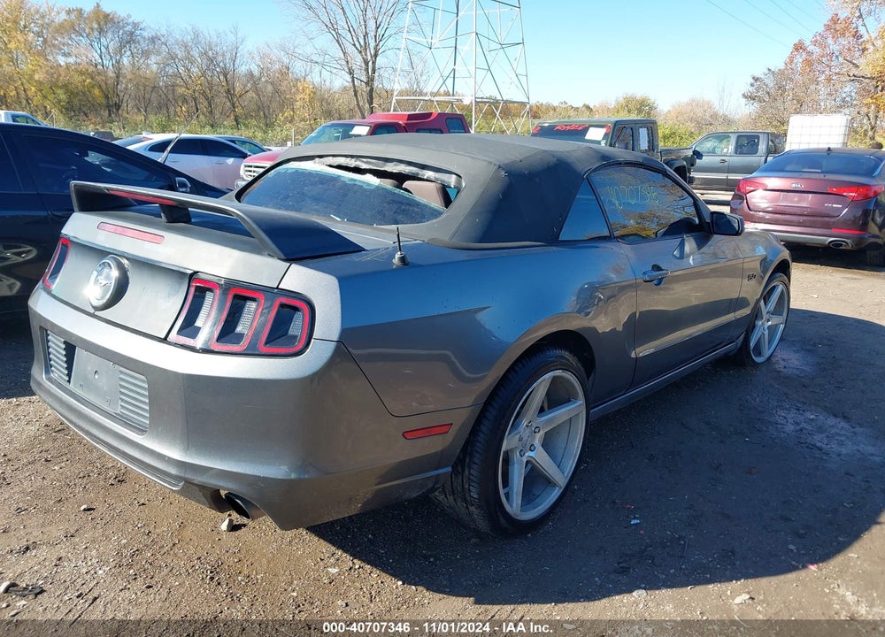 2013 FORD MUSTANG V6 VIN: 1ZVBP8EM4D5234419