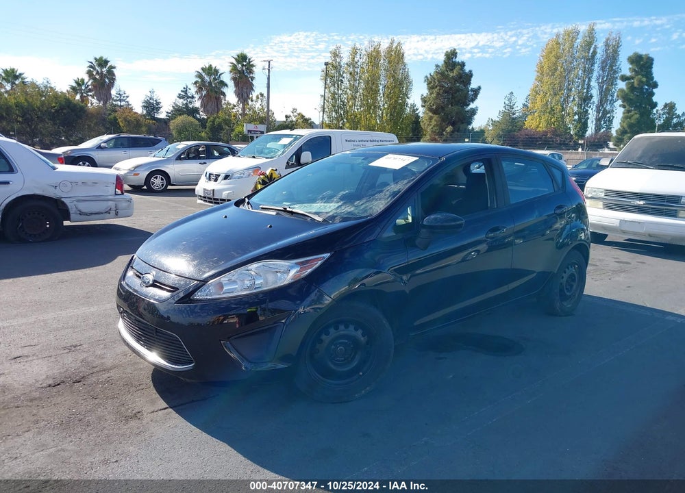 2012 FORD FIESTA SE VIN: 3FADP4EJ8CM118617