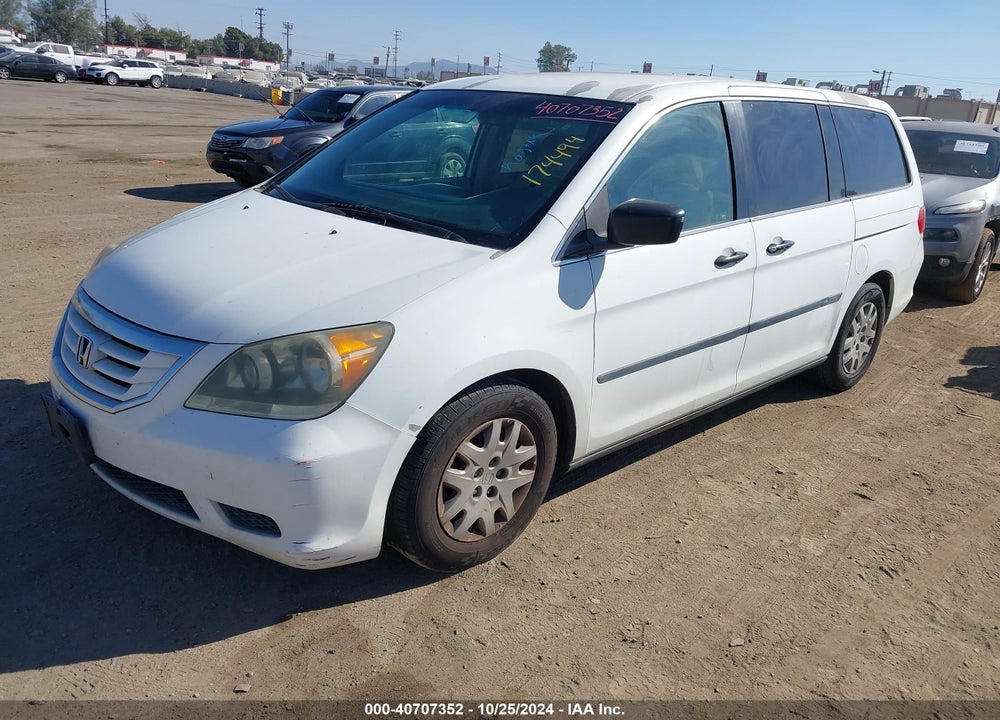 2008 HONDA ODYSSEY LX VIN: 5FNRL38278B085065