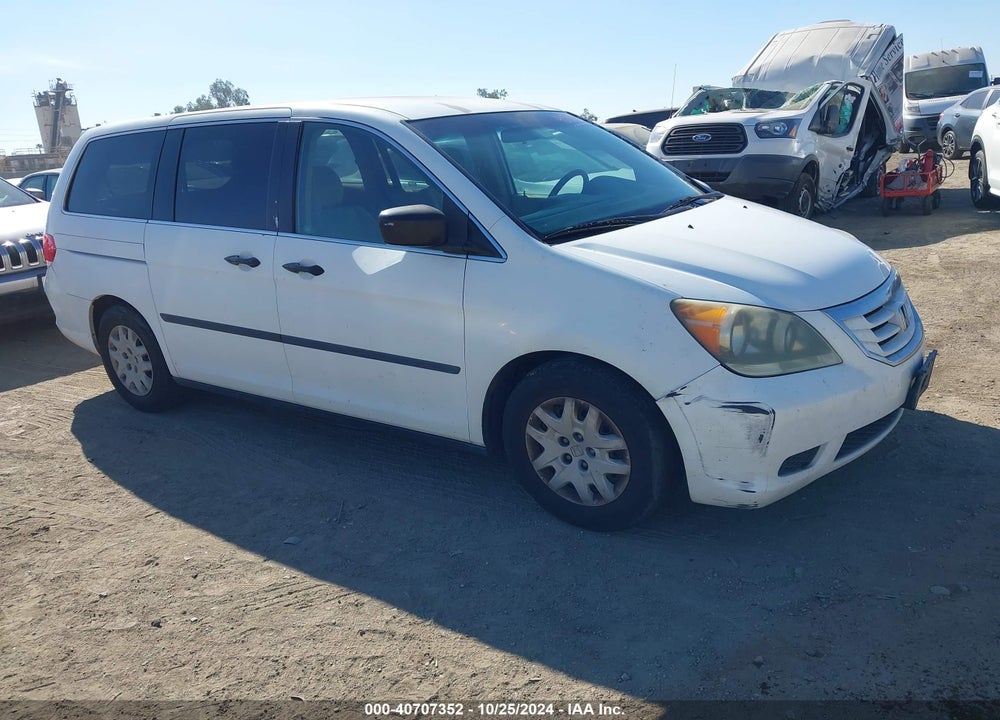 2008 HONDA ODYSSEY LX VIN: 5FNRL38278B085065