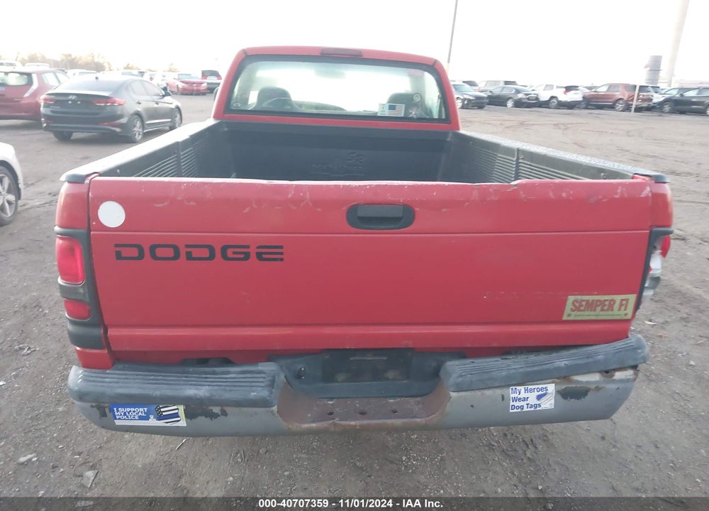 1998 DODGE RAM 1500 ST/WS VIN: 1B7HC16X8WS714234