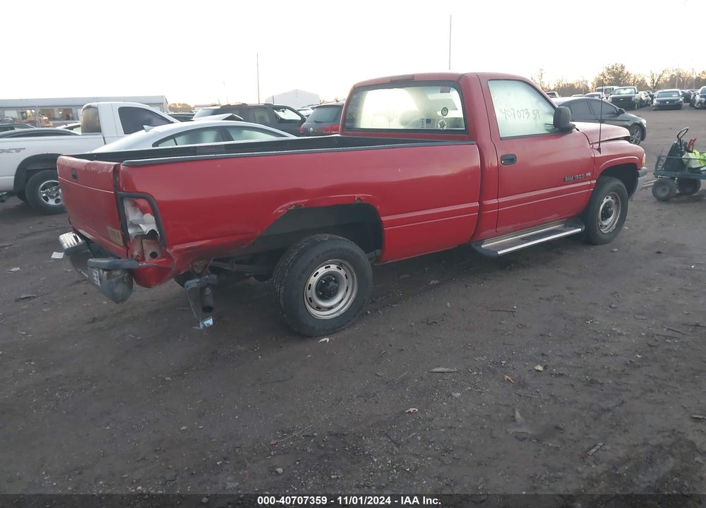 1998 DODGE RAM 1500 ST/WS VIN: 1B7HC16X8WS714234
