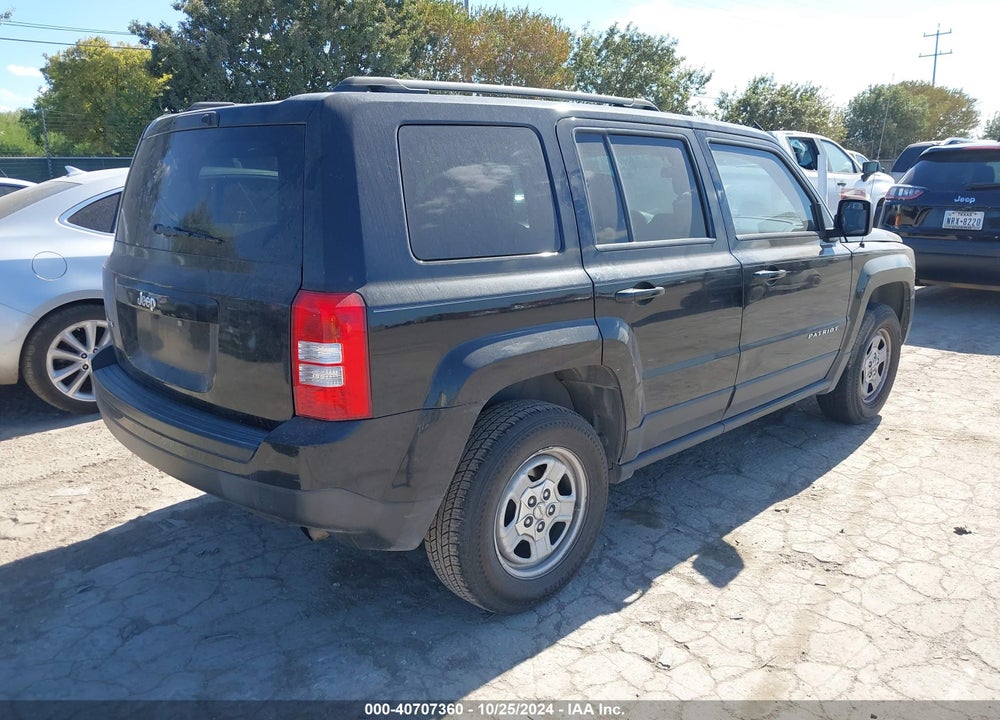 2012 JEEP PATRIOT SPORT VIN: 1C4NJRBB8CD582884