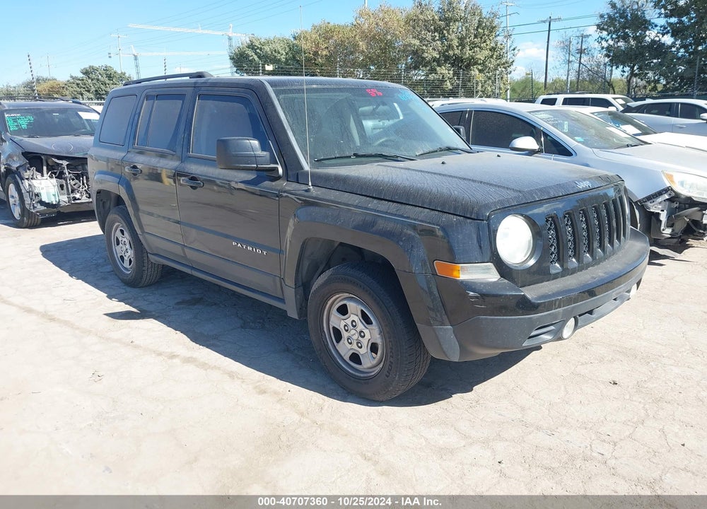 2012 JEEP PATRIOT SPORT VIN: 1C4NJRBB8CD582884