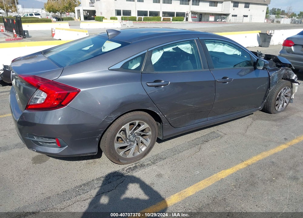 2018 HONDA CIVIC EX VIN: 2HGFC2F87JH544844