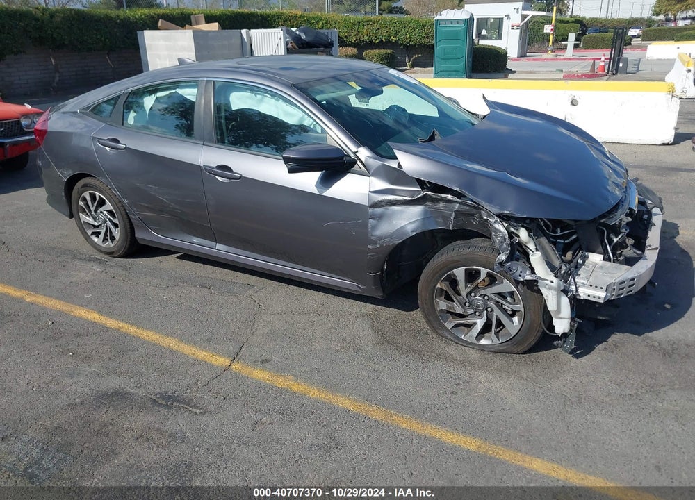 2018 HONDA CIVIC EX VIN: 2HGFC2F87JH544844