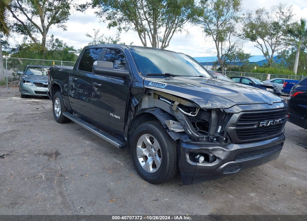 2019 RAM 1500 BIG HORN/LONE STAR 4X2 5'7 BOX VIN: 1C6RREFT4KN628653