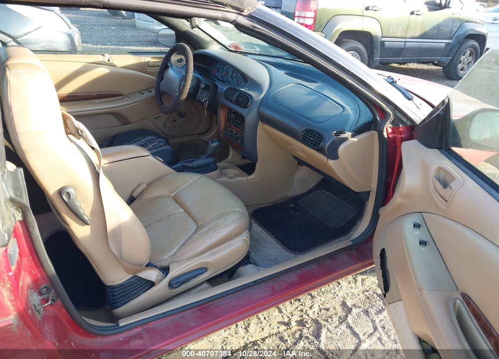 1998 CHRYSLER SEBRING JXI VIN: 3C3EL55H0WT309430