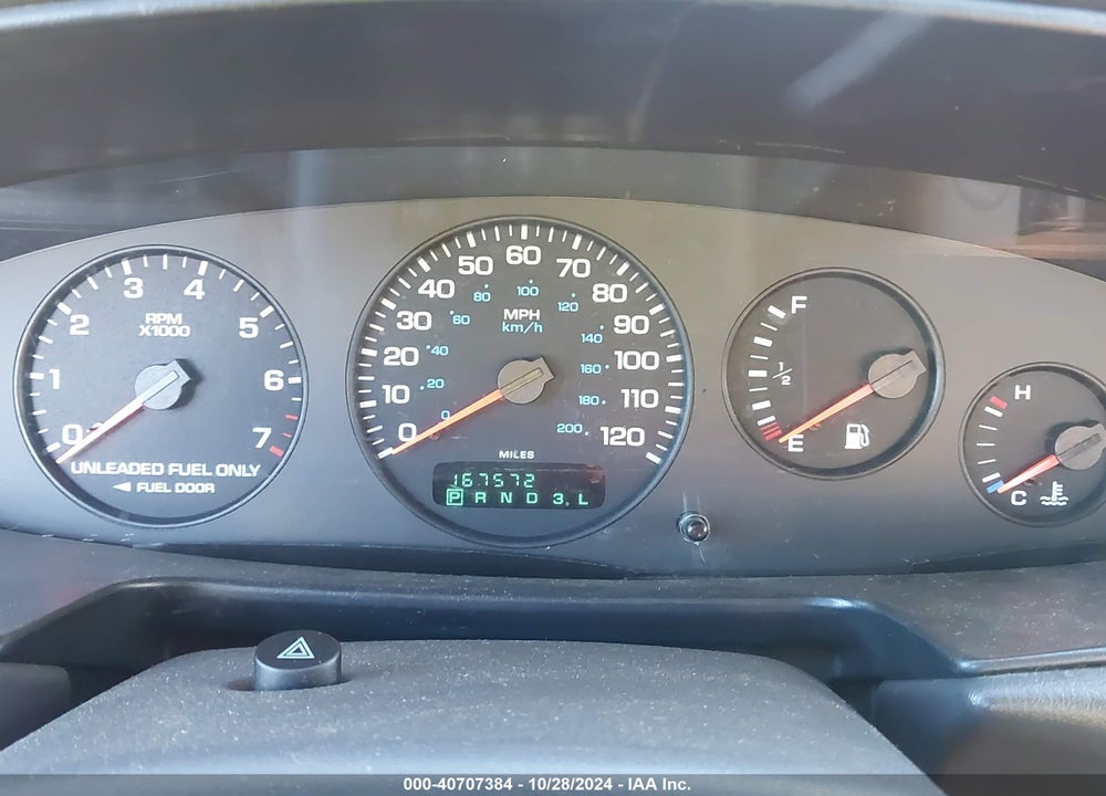 1998 CHRYSLER SEBRING JXI VIN: 3C3EL55H0WT309430