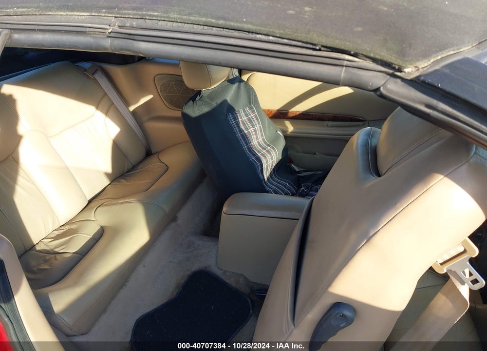 1998 CHRYSLER SEBRING JXI VIN: 3C3EL55H0WT309430