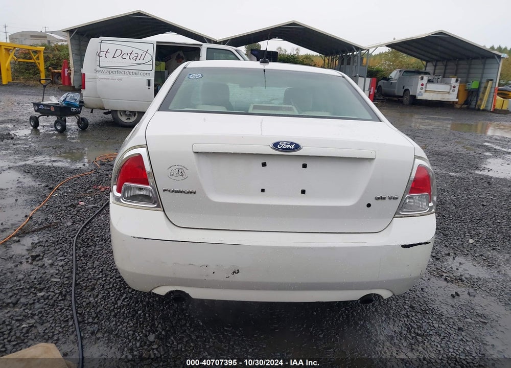 2008 FORD FUSION SE VIN: 3FAHP07158R117989