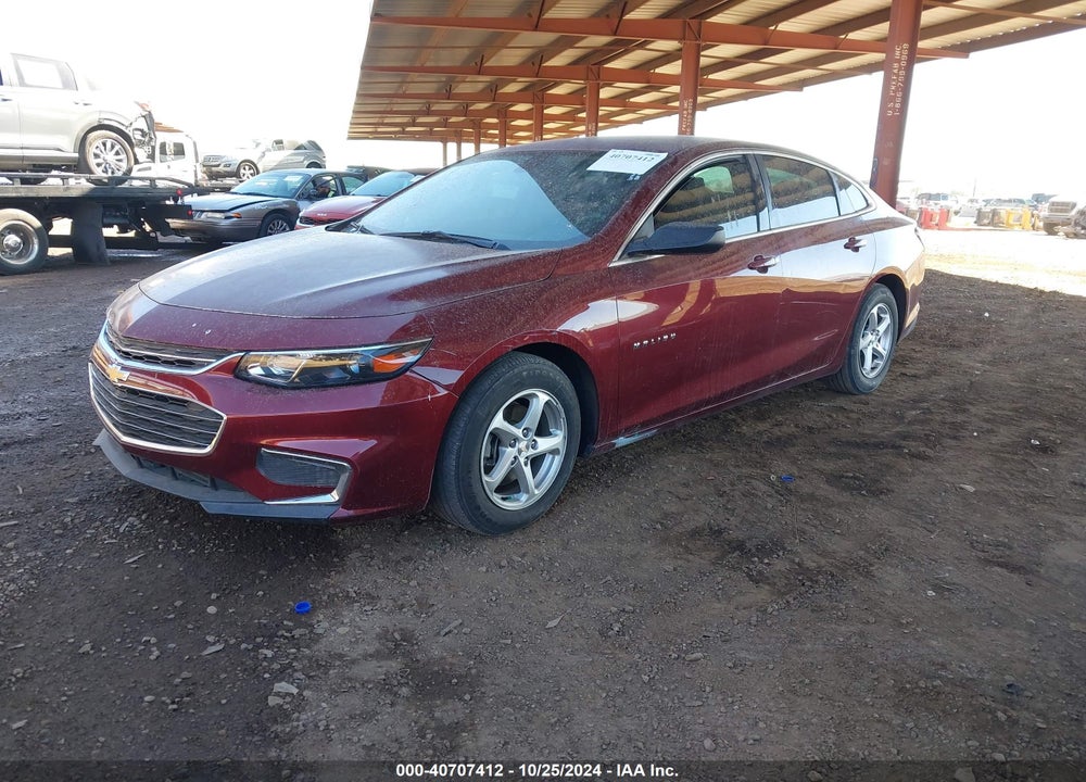 2016 CHEVROLET MALIBU LS VIN: 1G1ZB5ST5GF318749
