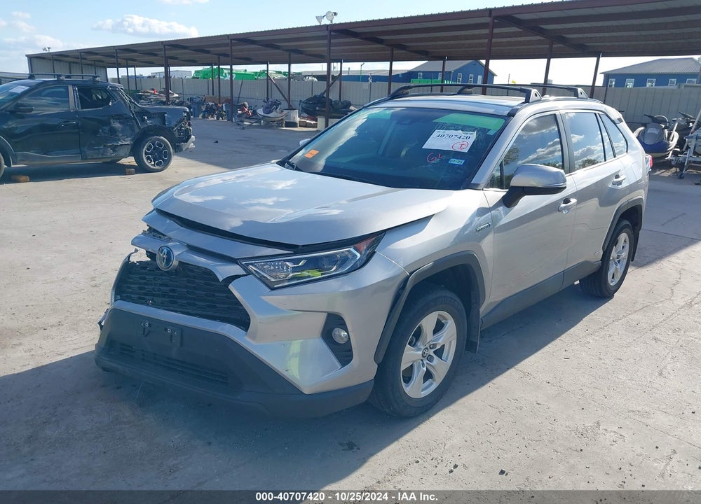 2021 TOYOTA RAV4 HYBRID XLE VIN: 4T3R6RFV7MU027016