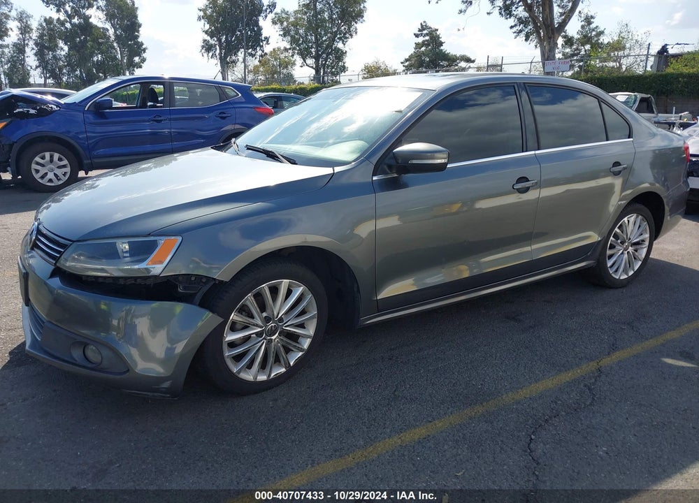 2012 VOLKSWAGEN JETTA 2.5L SEL VIN: 3VWLP7AJ1CM361339
