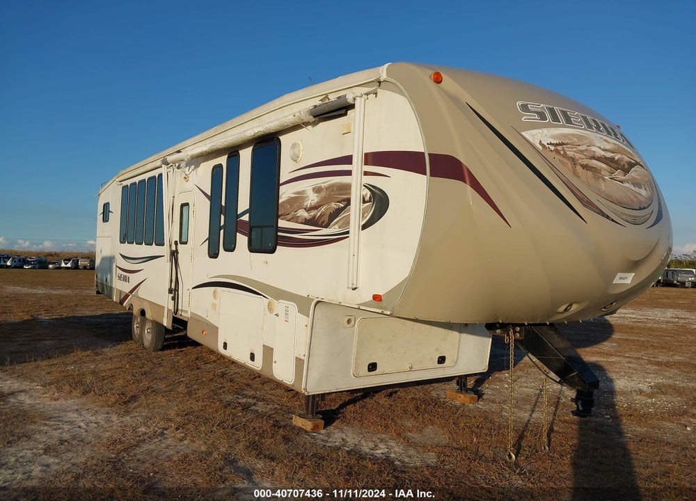 2013 FOREST RIVER SIERRA VIN: 4X4FSEP29DJ038023