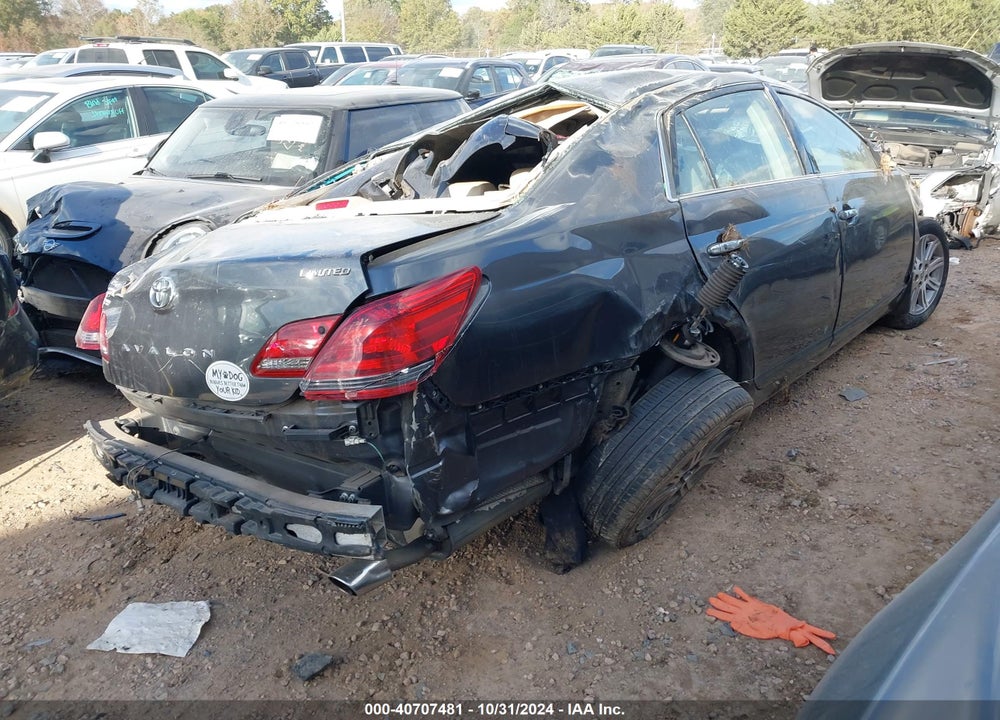 2008 TOYOTA AVALON LIMITED VIN: 4T1BK36B78U277435