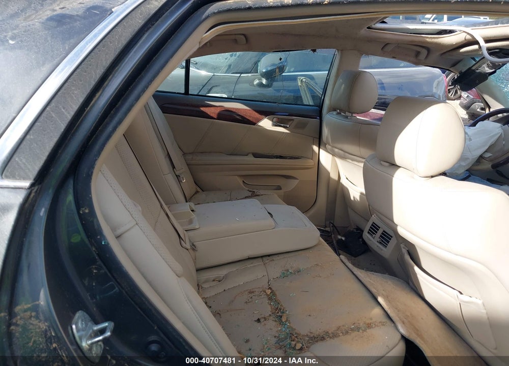 2008 TOYOTA AVALON LIMITED VIN: 4T1BK36B78U277435